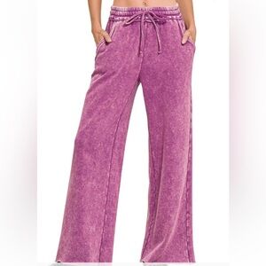 Cute Acid Washed Pants